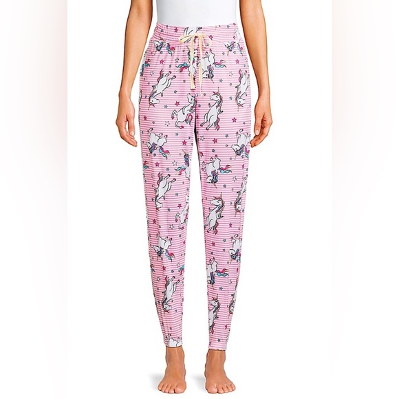 Unicorn 🦄 Super Soft Pink Starlight Jazzy Jogger Pants with Pockets! NWT - Picture 2 of 10